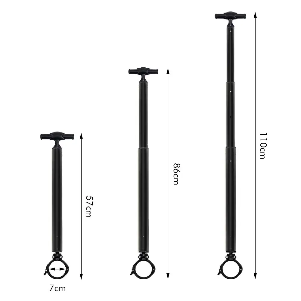 Adjustable Aluminum Handle Bar Balance Bar Hand Lever Rob Handle for 6.5 Inch Electric Scooter Self Balance Scooters Rod Bar