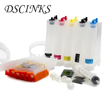 

5 Color PGI-150 CLI-151 CISS for Canon MG5410 MG5510 MG5610 MG6410 MG6610 IP7210 MX721 IX6810 Ink Supply System & Cartridge 150
