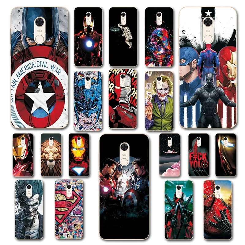 Fashion Printed Case For Xiaomi Redmi 5 Plus Silicone Phone Shell Capa Cover For Redmi 5 Novelty Fundas Coque For Redmi5 5Plus