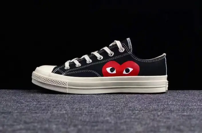 CONVERSE ALL STAR CDG PLAY x Converse 1970s Unisex Shoes women/men Canvas Skateboarding all new x men volume 1 yesterday s x men