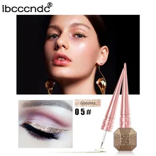 Макияж блеск подводка для глаз пигментированный красный белый золото жидкая Косметическая подводка для глаз легко носить водонепроницаемый