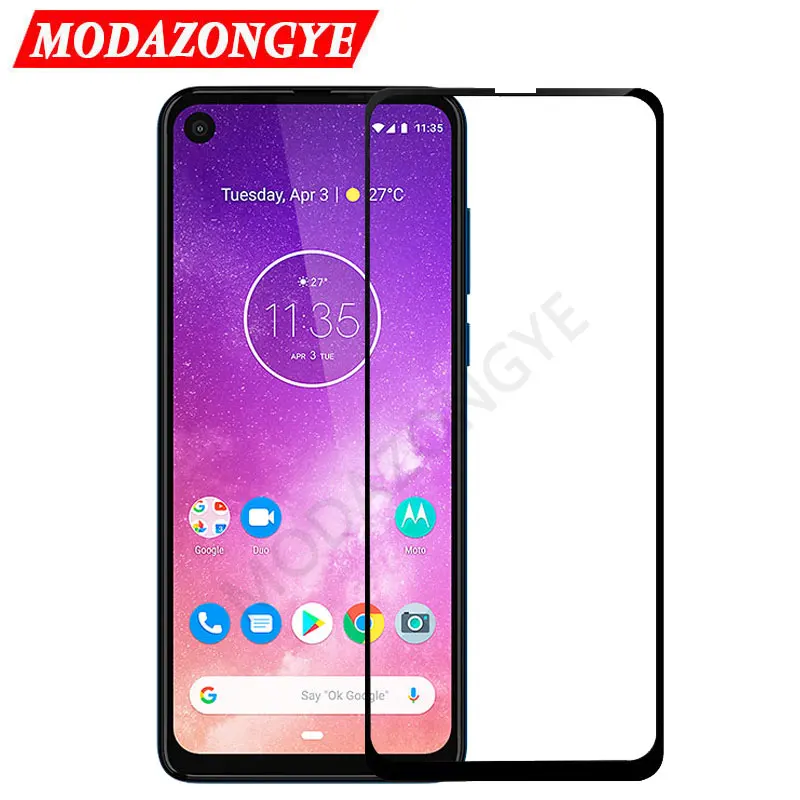 

For Moto One Vision Glass Screen Protector Tempered Glass For Motorola One Vision XT1970 OneVision Protective Glass Film