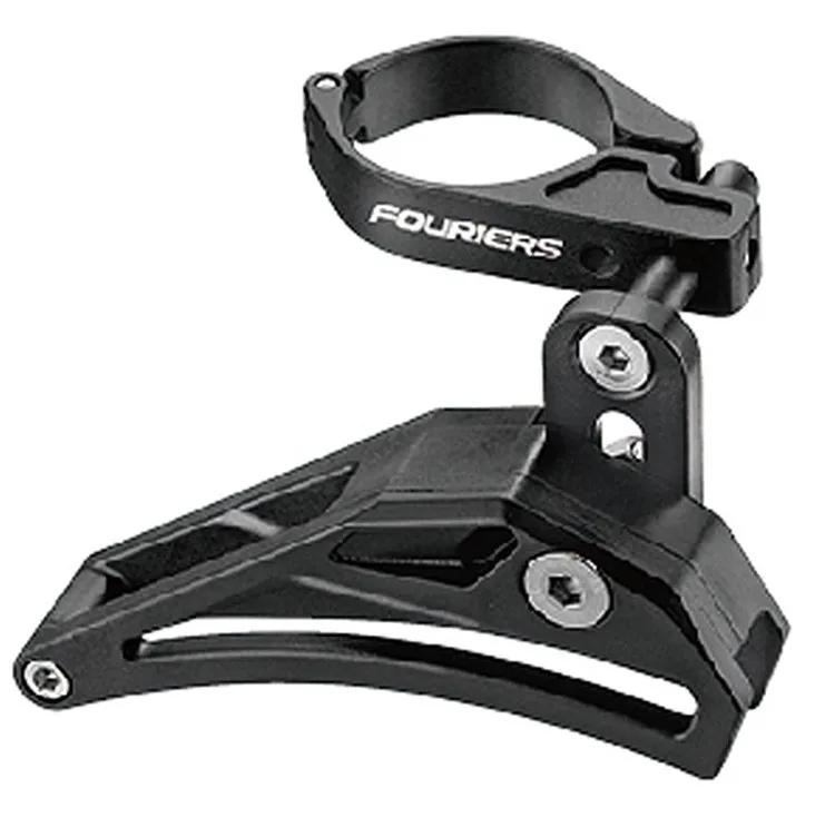 Best Fouriers Bicycle Chain Guide Single Speed Chain Guard High Mount Clamp for Seattube 34.9mm 31.8mm Compatible MTB Bike Parts 5