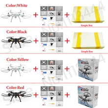 Syma X8W Drone with Camera HD Quadcopter FPV WiFi Real Time Kinda Dron 2.4G 4CH 6 Axis RC Helicoptero Gopro Hexacopter