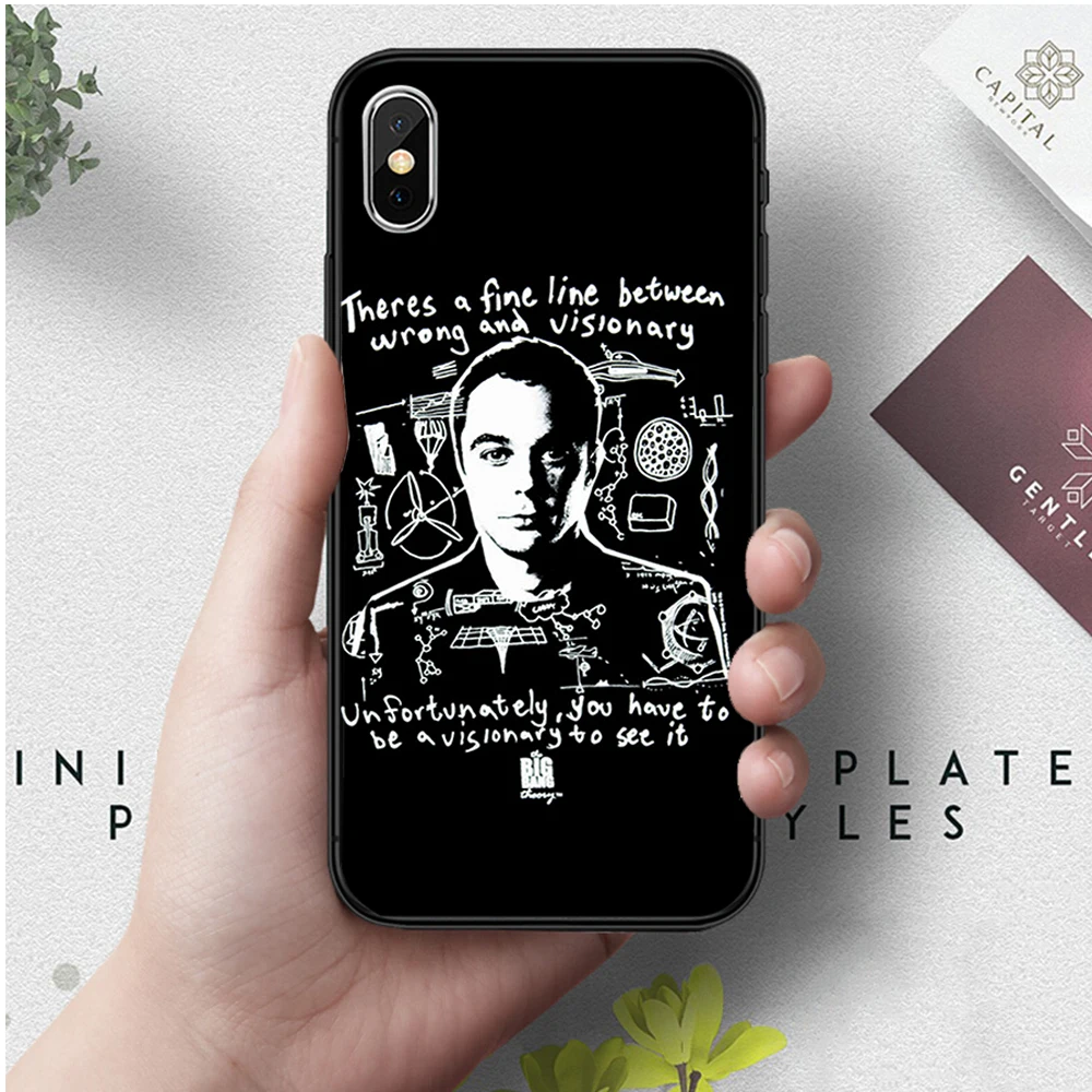 Силиконовый чехол Bazinga The Big Bang Theory tv для iPhone 5 5S 6 6S Plus 7 8 11 Pro X XS Max XR - Цвет: 1