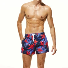 Летние мужские для плавания Шорты Свободные Печать quick dry человек купальники спортивного плавания серфинг бермуды дышащий бегунов пляжные плавки