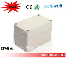 Saipwell наиболее популярные IP66 пластиковый годный для использования вне помещения водонепроницаемый ящик для хранения 80*130*85 мм DS-AG-0813-1