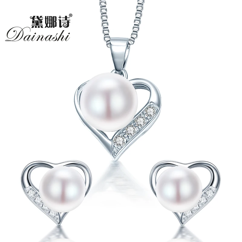 Dainashi Романтический Сердце Стерлингов Серебряные ювелирные изделия кулон