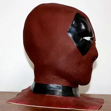 Дэдпул 2 фильм люкс для взрослых латексная маска Дэдпул Косплей Дэдпул полный шлем ручной работы