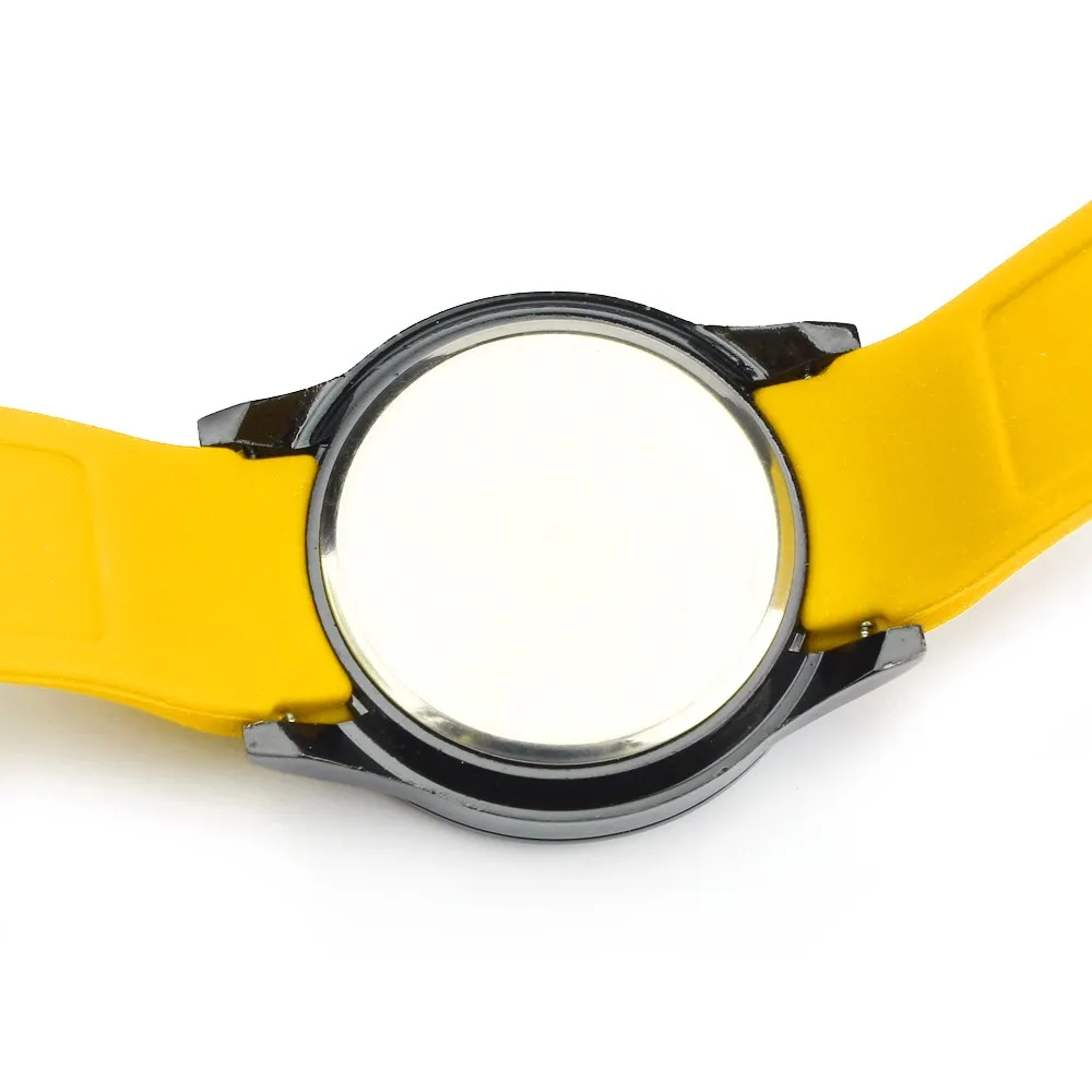 Модные водонепроницаемые мужские часы светодиодный сенсорный экран дата Силиконовые наручные черные часы электронные часы модные gif мужские часы для улицы