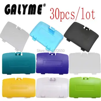 

30pcs/lot Multi-Color Choose Battery Cover Lid Pack Back Door Housing Shell Replacement Fit For NintendoGBC GameboyColor GBO DMG
