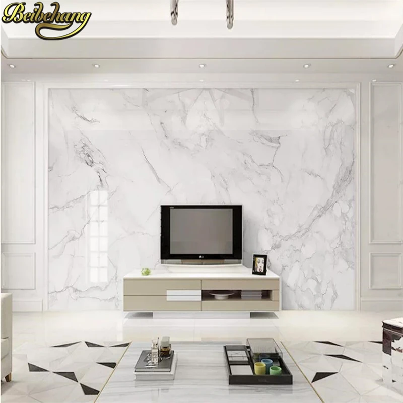 beibehang Custom Photo Wallpaper 3D Mural Wallpaper Living Room Bedroom Sofa Backdrop photo Wall Murals White marble Wallpaper beibehang Custom Photo Wallpaper 3D Mural Wallpaper Living Room Bedroom Sofa Backdrop photo Wall Murals White marble Wallpaper