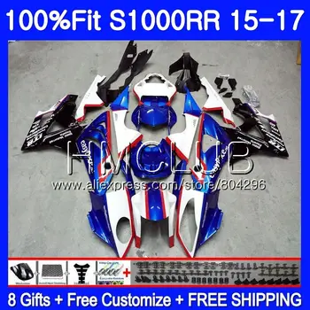 

Injection mold For BMW S 1000RR S1000 RR S1000RR 15 16 17 Bodywork 118HM.10 S 1000 RR 2015 2016 2017 Blue white Fairings Body
