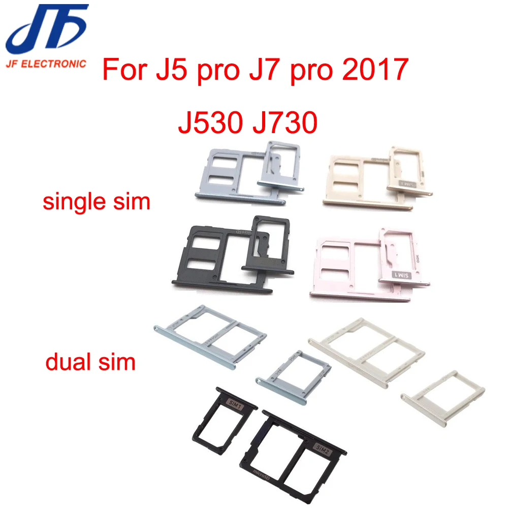 SIM + SIM/лоток для карт памяти Micro SD слот часть Samsung Galaxy J7 pro 2017 J730 J5 J530 лоток sim-карт 10