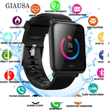 New Q9 Smartwatch IPX67 Waterproof Sports For Android IOS With Heart Rate Monitor Blood Pressure Functions Smart Watch gagafeel q9 smartwatch waterproof for android ios heart rate monitor blood pressure smart watch with additional strap