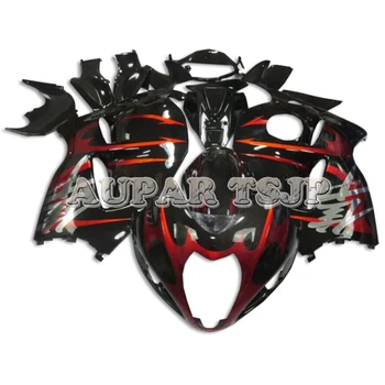 

Black Red Body Work for Suzuki GSXR1300 97 98 1999 00 2001 2002 03 04 05 06 07 Hayabusa 1997 2007 ABS Plastic Injection Cowlings