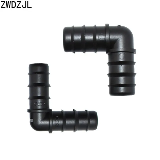 Öntözés 1/2 Tömlő Könyök Barb 3/4 Térd 90 Fokos Tömlőjavító Csatlakozás Adapter Öntözőrendszer Szerelvények 4Db - Image 2