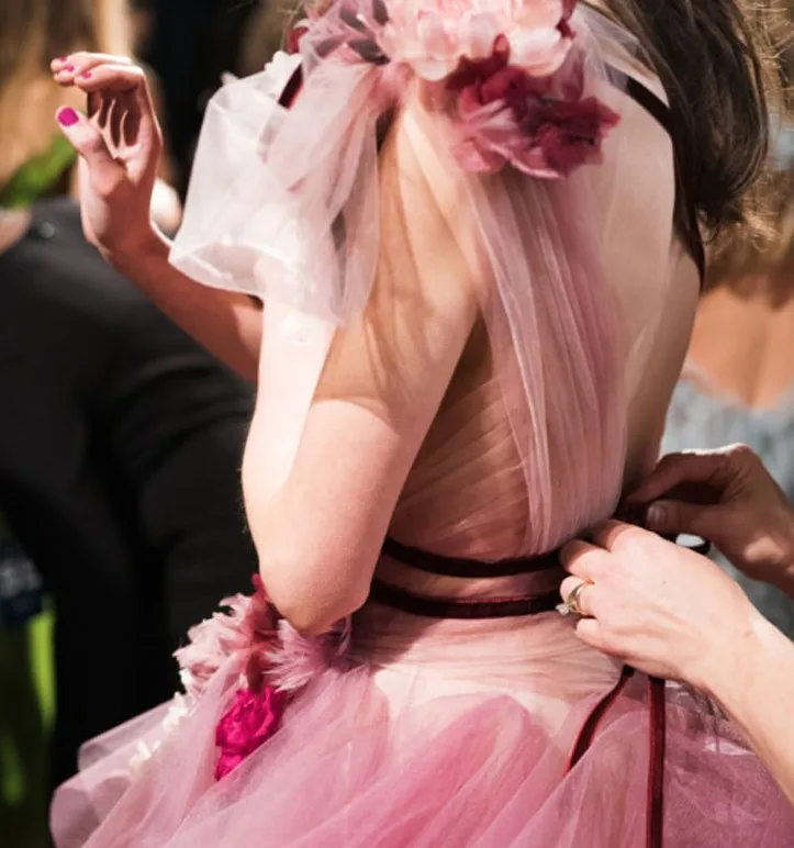 Элегантные Вечерние Платья с цветочным рисунком ручной работы платье-принцесса для выпускного вечера фатиновое Платье de soiree вечерние платья Пышное vestido de festa