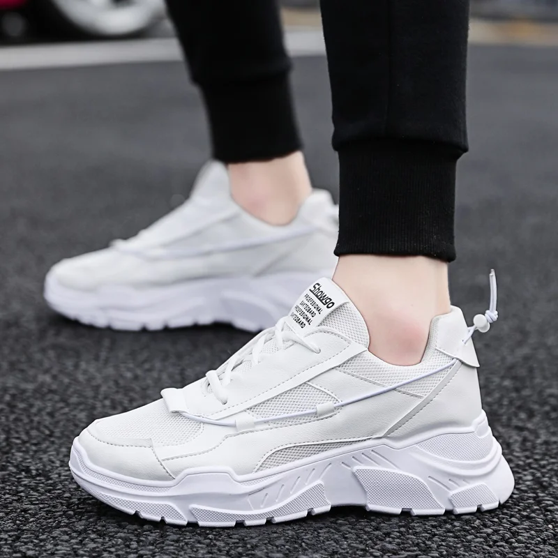 

MIVNSKVE New Retro Dad Shoes Men Sneakers Man Breathable Men Casual Shoes Man Superstar Chunky Sneakers Tenis Masculino Adulto