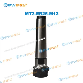 

ER25 MT3 M12 Collet Chuck Holder Fixed CNC Millling Morse taper Toolholder MT3-ER25-M12