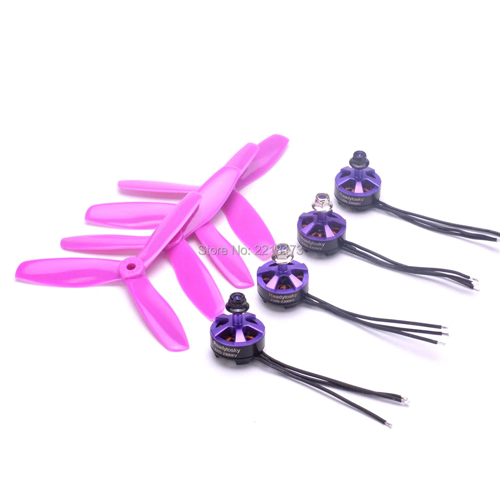 4pcs 2205 2300KV Brushless Motor 3-4S CW CCW brushless motor + 4pcs 5045 3 blade propeller for 210 220mm Racing Drone Quadcopter 4pcs 2205 2300KV Brushless Motor 3-4S CW CCW brushless motor + 4pcs 5045 3 blade propeller for 210 220mm Racing Drone Quadcopter