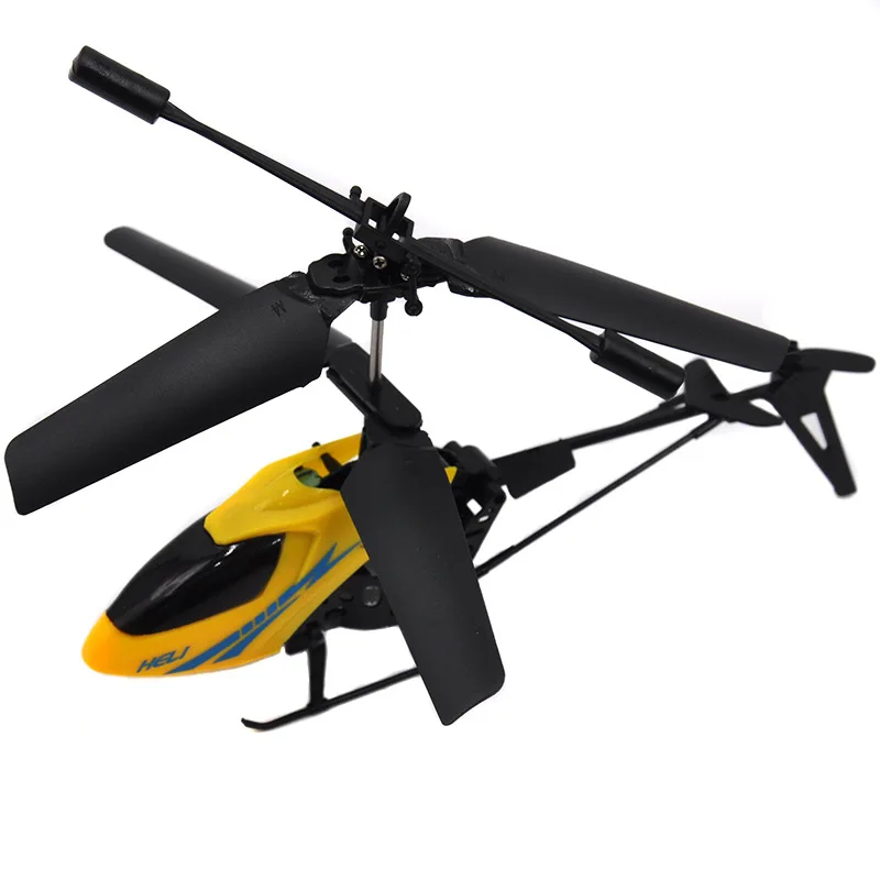 

RC 2CH Mini Helicopter Radio Remote Control Aircraft Micro 2 Channel with LED Light Shatter Resistant Toy for Kids Gift