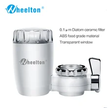 1Pcs Water Filter Faucet 8 Layers Purification Ceramic Activated Carbon Household Kitchen Water Purifier Filter Transparent Lid 1Pcs Water Filter Faucet 8 Layers Purification Ceramic Activated Carbon Household Kitchen Water Purifier Filter Transparent Lid