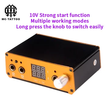 

Professional Tattoo Power Supply Mini Double Dual Output Adaptor Digital LCD For Shader Liner machine work Tattoo Supplies