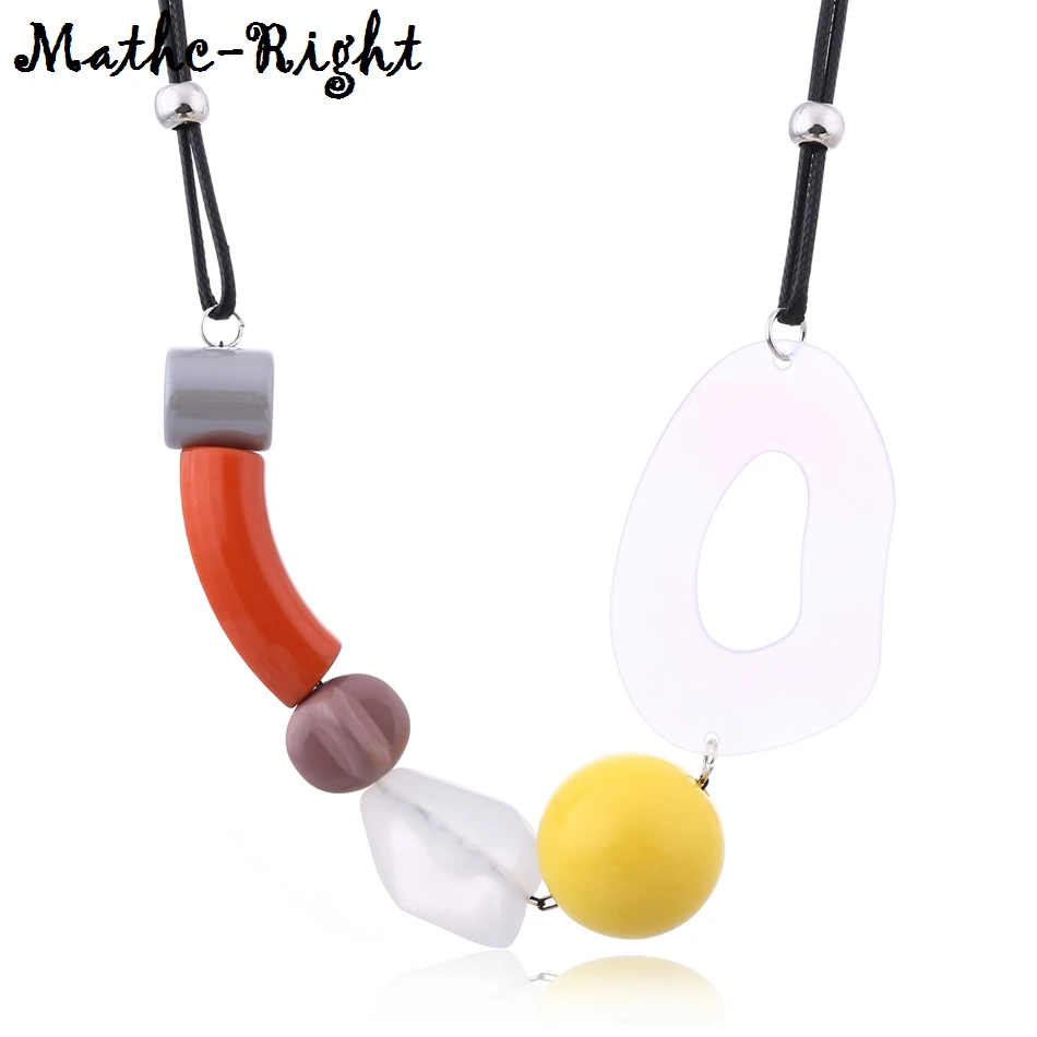 

Match-Right Necklaces & Pendants Women/Statement/Big/Beads/Acrylic/Lady/Choker Necklace Women Jewelry/Pendant Necklace SP357