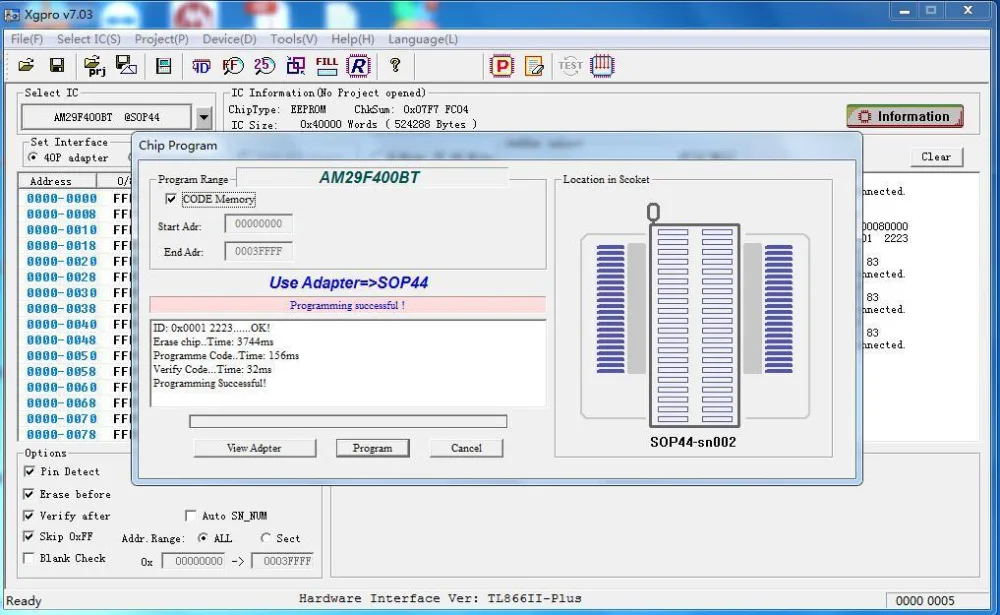 XGecu TL866II плюс USB программатор для 15000+ IC SPI NAND Flash EEPROM микроконтроллер MCU-PIC AVR WIN7/WIN8/WIN10