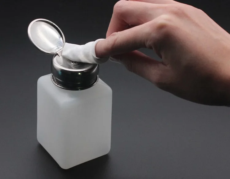 New 1pcs 4oz 100ml white Alcohol/Solder Flux Bottle Liquid Press