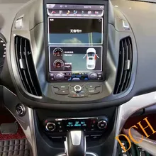10,4 ''вертикальный экран Tesla стиль Android 8,1 автомобильный DVD gps плеер для Ford Kuga 2013 PX6 CARPLAY радио gps