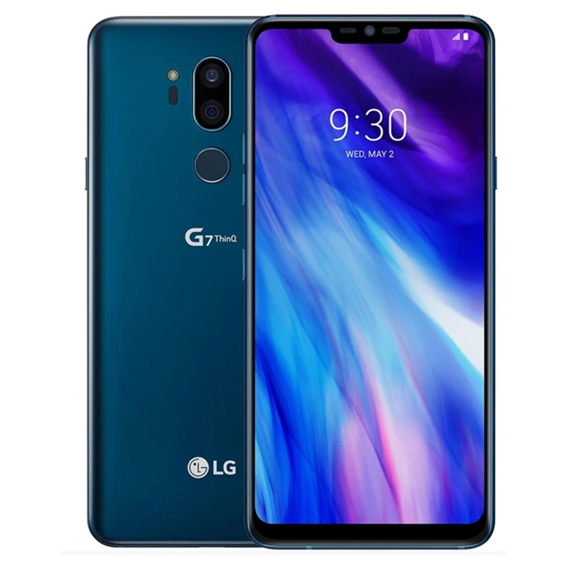 LG-teléfono inteligente G7 ThinQ Original, móvil libre de 6,1 pulgadas, Octa Core, 4GB de RAM, 64GB de ROM, LTE, 4G, cámara trasera Dual de 16MP, 1440x3120, Android - Imagen 3