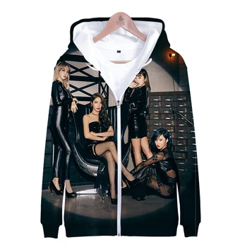 

MAMAMOO 3d Print Zipper Sweatshirt Casual Hoodies New Fashion Cool Highstreet Autumn And Winter Clothes Sweatshirt