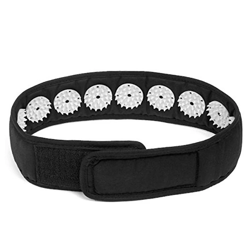 Acupressure Massage Headband Head Acupressure Wraps Belt Yoga Portable