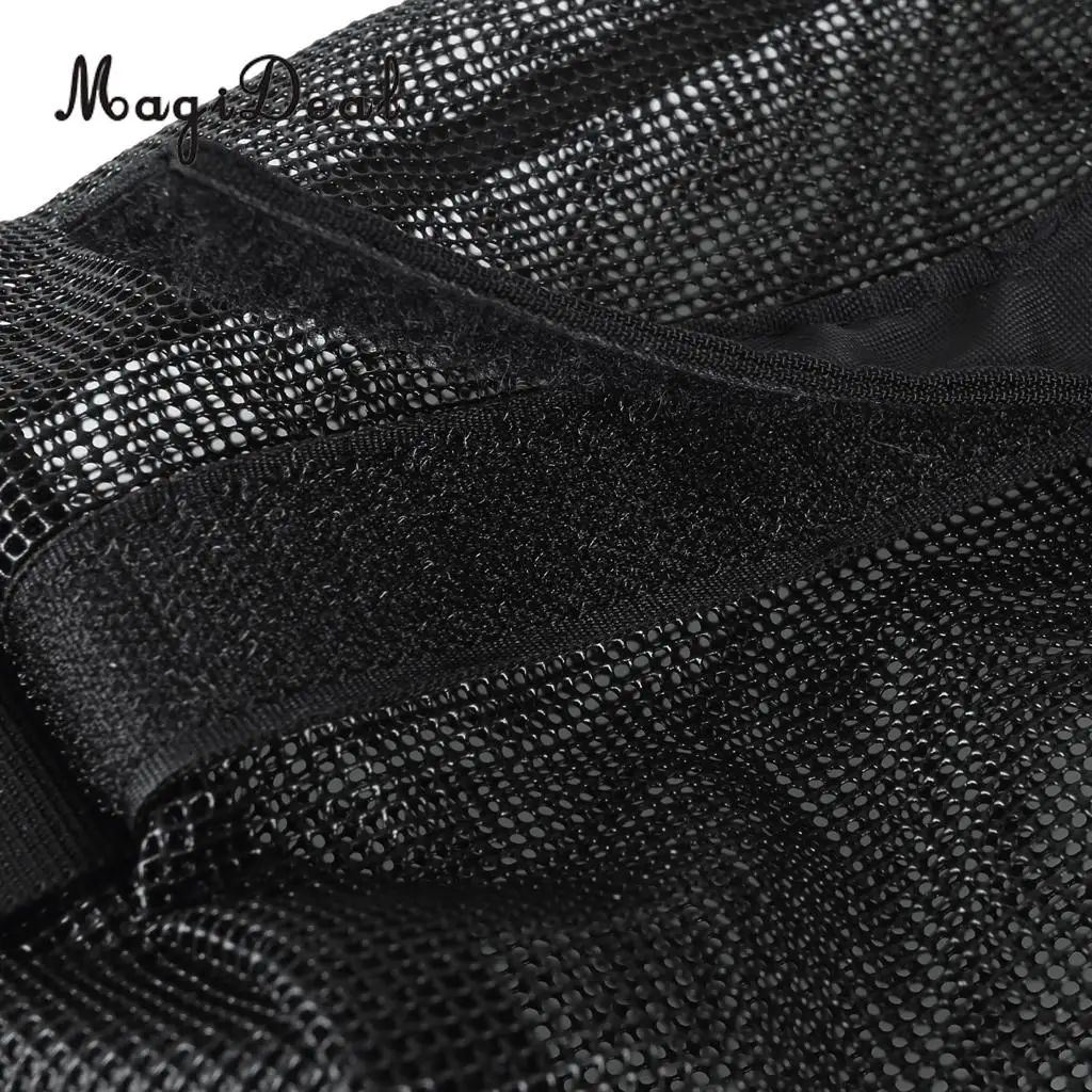 MagiDeal Strong 1Pc Nylon Scuba Diving Dive Weight Pocket Accessory Mesh Pouch Bag With Clip for Camera Drift Hook Equipment Acc