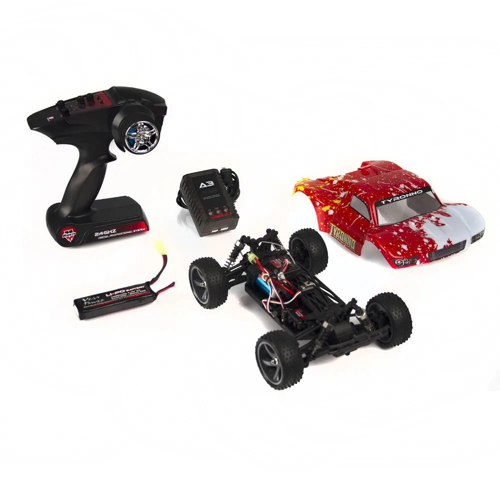 HIMOTO Tyronno 1:18 Масштаб Электрические радиоуправляемые автомобили 4WD RTR короткий ход грузовик готов к запуску 2,4G радио бесщеточная версия режим E18SCL