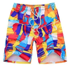 Принт дышащие пикантные мужские плавки шорты для Для мужчин плюс Размеры пляжные Плавание Высокая талия Мужской купальный костюм для мальчика Классные шорты