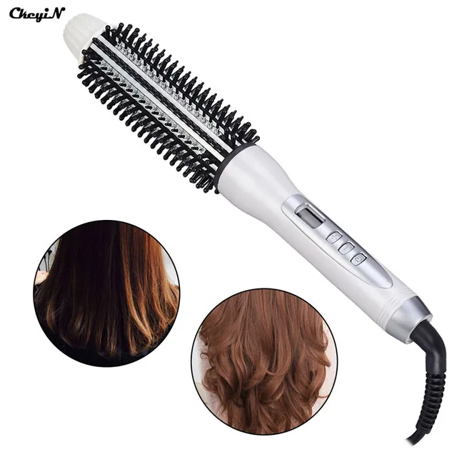 Digital Hair Styler Hot Air Brush Styling Iron Ceramic Anion Digital Hair Styler Hot Air Brush Styling Iron Ceramic Anion Curler Comb Hairbrush Lcd Curling