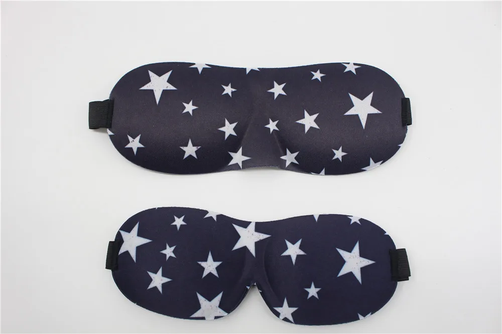 Sleep Mask Padded Shade Cover Travel Relax Aid Shades Helper Eye Blindfold Sleep Masks (20)