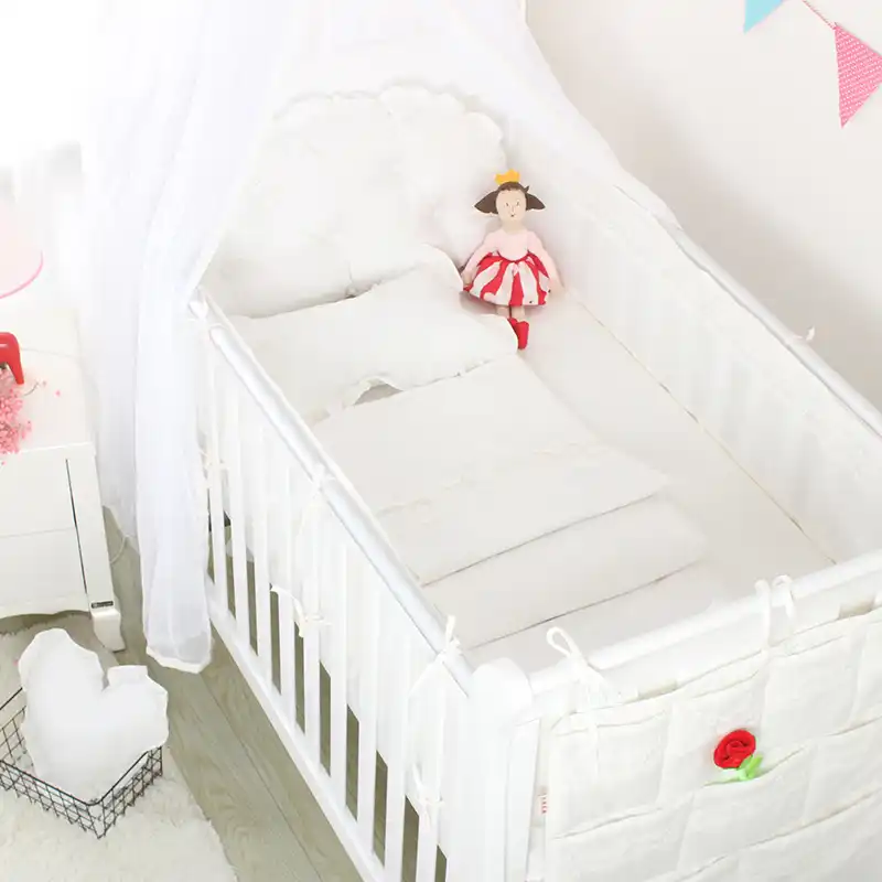 bedside crib bedding set