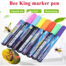 1 шт. маркерные ручки queen bee marker pen marking rearing system 8 цветов инструменты для идентификации пчел оборудование мой заказ