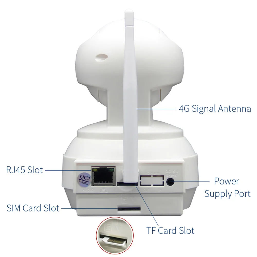 IP камера видеонаблюдения 3G 4G со встроенным аккумулятором 720P 960P Wi Fi|Камеры