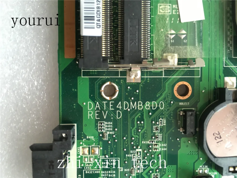 Материнская плата yourui A000093200 DATE4DMB8D0 для ноутбука Toshiba Satellite L740 L745 полностью протестирована