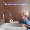 Creativo reloj de mesa de escritorio infantil reloj Digital silencioso elemento de agua inteligente con calendario decoración para el hogar regalos de chico ► Foto 3/6