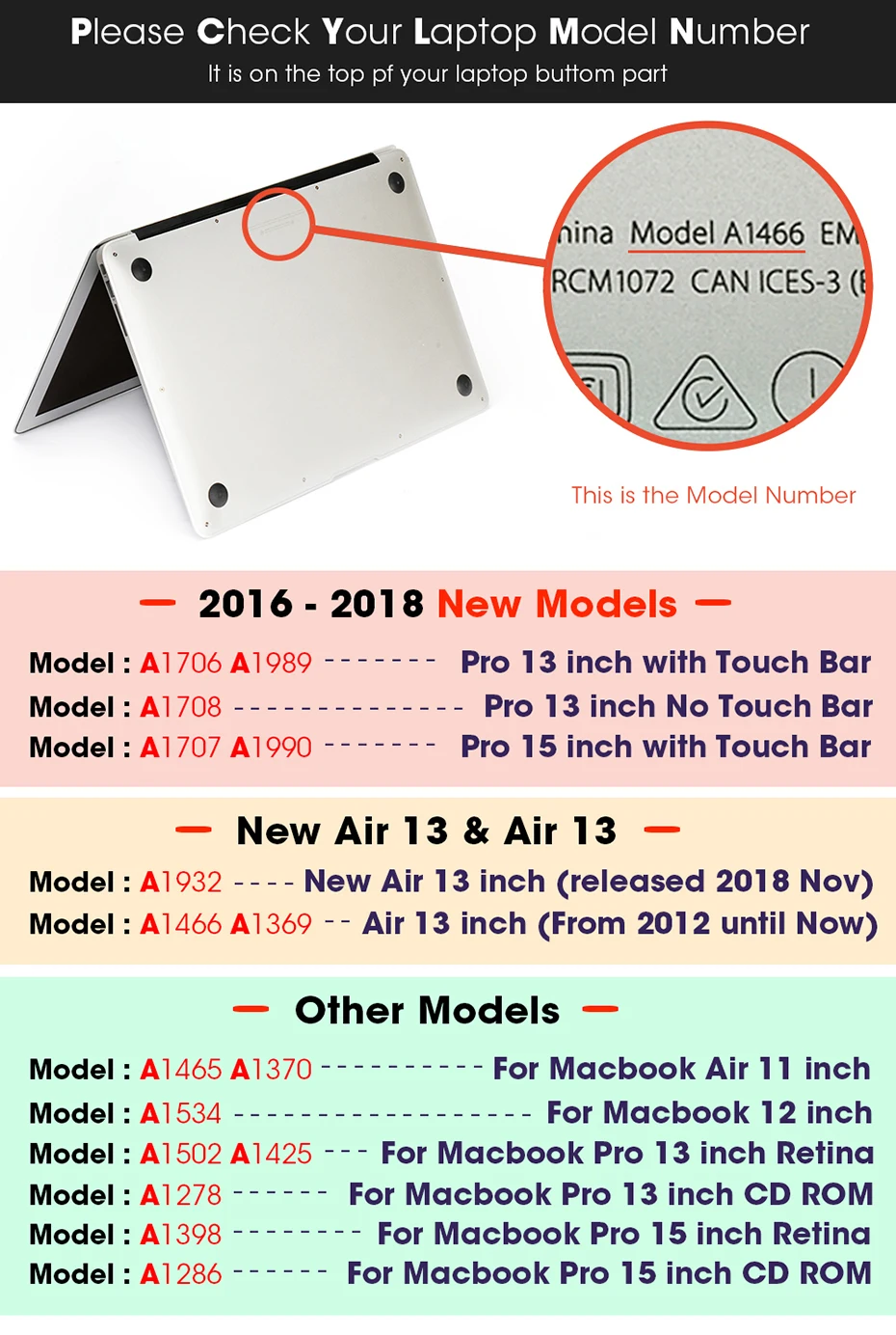 Жесткий защитный чехол из ПВХ с полным покрытием для MacBook Air Pro Touch 11 12 13 15 Ноутбук 13,3 12 дюймов чехол с принтом s для A1466 A1398 A1706