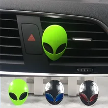 Автомобильный освежитель воздуха металлический инопланетный автомобильный ароматизатор на клипсе автомобильный воздушный выход ароматерапия декоративный ароматизатор диффузор Твердые Perfum аксессуары