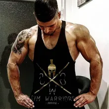 Новинка, мужская майка для занятий фитнесом, бодибилдингом, майка, майка без рукавов, мужская повседневная модная майка на бретельках