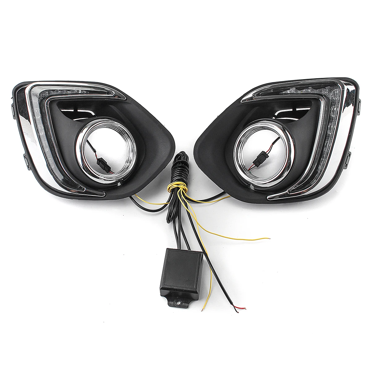  Front LED DRL for Mitsubishi RVR ASX Outlander Sport 2013 2014 2015 Running Lights Daytime Daylight - 32916401889