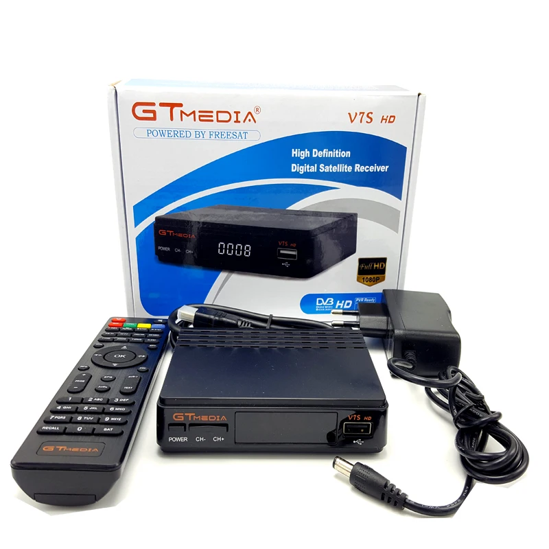 GTMEDIA V7S 20 шт с wifi DVB-S2 HD спутниковый ресивер Youtube PowerVU CCa z5 mini Newca GTMEDIA V7S wifi